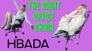 HBADA E3 Ergonomic Chair Supreme Office Chair Review [upl. by Mcclelland453]