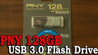 PNY 128GB USB 30 Flash drive quick review  DSLR FILM NOOB [upl. by Estrin]