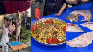 TURBOT RECİPE 123 or 4  🐠 video by Chef Faruk GEZEN [upl. by Vera]