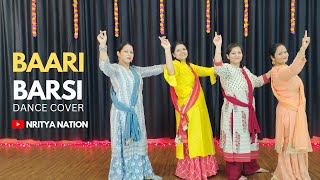 Baari Barsi  Dance Cover  Ranveer Singh  Anushka Sharma  Wedding Dance  Ladies Group Dance [upl. by Auohs]