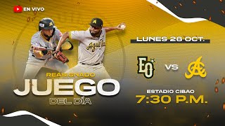 ESTRELLAS ORIENTALES VS ÁGUILAS CIBAEÑAS  SERIE REGULAR 202425 [upl. by Loseff974]