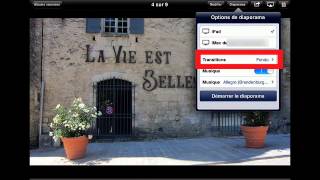 23 Comment creér un diaporama avec un iPad [upl. by Nois]