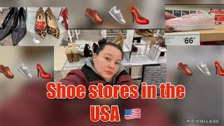 Asi son las tiendas de zapatos de USA 🇺🇸  New York shoesfashion [upl. by Vescuso]