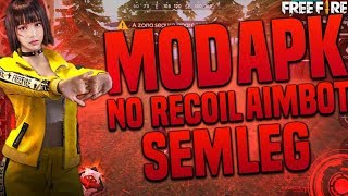 Hack Free Fire Mod Apk 1224 AIMBOTNORECOILPROTEÇÃO SEM ROOT [upl. by Enylhsa188]