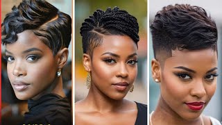 40 Incredible Short Hairstyles for Black Women in 2024 [upl. by Aynatal]