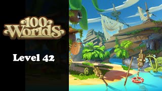 100 Worlds Walkthrough Level 42 [upl. by Nylla426]