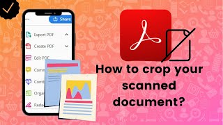 How to crop your scanned document on Adobe Acrobat Reader [upl. by Belanger]