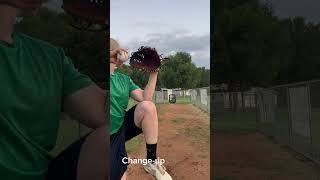 First bullpen in over a year Mix in fastball change and curveball Very light session baseball [upl. by Assanav]