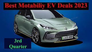 Best Motability EV Deals 2023 Third Quarter [upl. by Crystie]