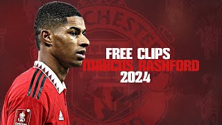 Marcus Rashford 2024 • 4K Clips For Edits HD • Free Scene Pack • No Watermark 2160p  J7 FREECLIPS [upl. by Hagep]