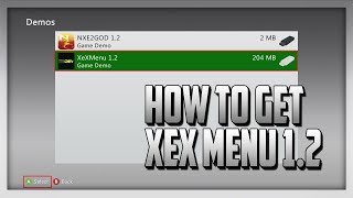 How To Get Xex Menu 12 For JTAGRGH Only [upl. by Orv]