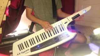 Keytar Shredding  Random Solo [upl. by Ynnus152]