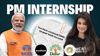 PM Internship Scheme 2024  5000 Per Month Stipend By Indian Government [upl. by Kingsley]