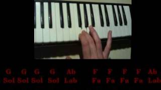 How to play quotThis is Halloweenquot  POPULAR TUNES ON MELODICA 2 [upl. by Odlanyar]