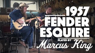 1957 Fender Esquire played by Marcus King [upl. by Allebasi]