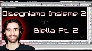 Disegniamo Insieme  2  Biella e Pistone Pt 2 [upl. by Ahsilek]