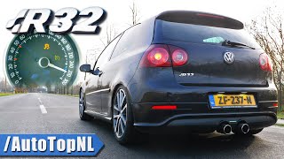 VW GOLF R32 MK5 MANUAL 0270KMH ACCELERATION TOP SPEED amp SOUND by AutoTopNL [upl. by Caplan]