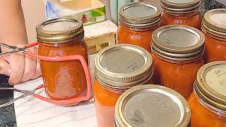 Canning Spaghetti Sauce [upl. by Eicyak]