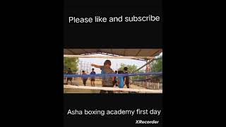 boxing asha boxing academy trainingdirector Gopal Bahadur Shahi [upl. by Inirt733]