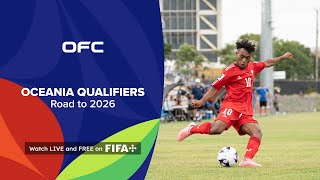 Highlights  Papua New Guinea v Fiji  FIFA World Cup 26™ Oceania Qualifiers [upl. by Eanrahc779]