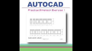 Practice AutoCAD Dimensioning on a Mac [upl. by Lowenstern]