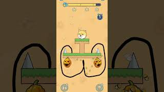 Doge Rescue Draw the line game level 9🎮🎮🎮youtube games dogrescue viralshorts [upl. by Dodds]