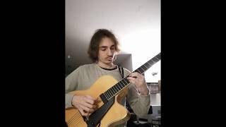 Vedrai vedrai  Tenco arrangiamento chitarra [upl. by Annij]