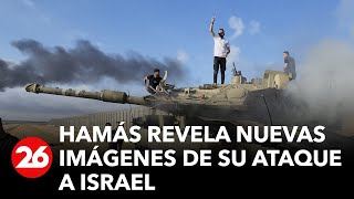 Guerra en Medio Oriente Hamás revela nuevas imágenes de su ataque a Israel [upl. by Neeluj]