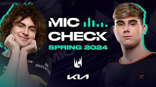 Possessed by LCS Pros  Kia Mic Check  2024 LEC Spring Week 1 [upl. by Roter]