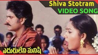 Eduruleni Manishi Movie  Shiva Stotram Video Song  Nagarjuna Soundarya Shenaz [upl. by Garfinkel482]