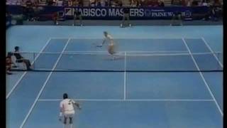 Masters 1985 F Lendl vs Becker 12 [upl. by Wilek]