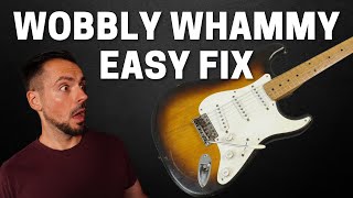 How To Fix A Wobbly Whammy Bar  CHEAP  EASY  NO TOOLS [upl. by Ag673]