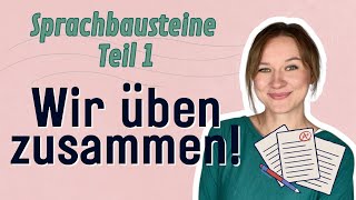 Sprachbausteine Teil 1  telc B2 Prüfungsvorbereitung  Aufgabe mit Lösungen [upl. by Niarfe563]