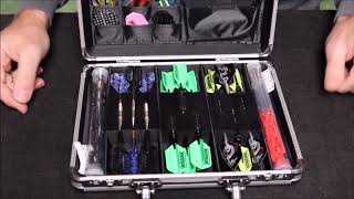 Casemaster Legion 9 Dart Aluminum Storage Travel Case [upl. by Ralyat]