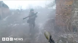 Ukraine frontline street fighting as Russian troops attack Bakhmut  BBC News [upl. by Beesley]