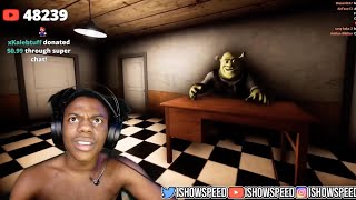 IShowSpeed Plays One Night At Shrek Hotel [upl. by Gretna973]