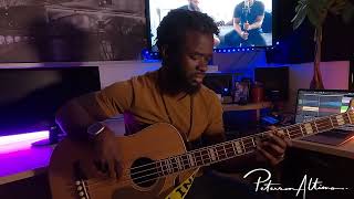 Acoustic Bass Smoothnesswillgittens Cover of Can U Stand the Rain New Edition  Peterson Altimo [upl. by Rentschler935]