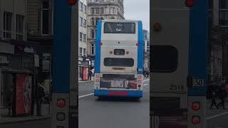 Translink Ulsterbus 2318  Route 502a  Donegal Sq W Belfast  Alexander ALX 400 [upl. by Atirhs]