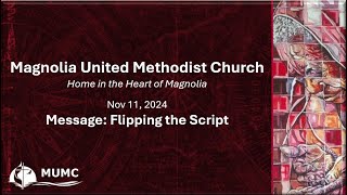 MUMC  Nov 10 2024 Flipping the Script  The Widows Coins Mark 123744 [upl. by Ruddie951]