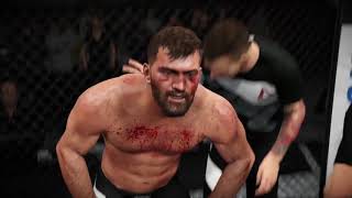 Andrei Arlovski vs Ben Rothwell EA sports UFC 2  CPU vs CPU [upl. by Riada604]