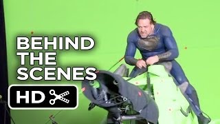 Man Of Steel Behind The Scenes  Russell Crowe as JorEl 2013  Superman Movie HD [upl. by Alvera]