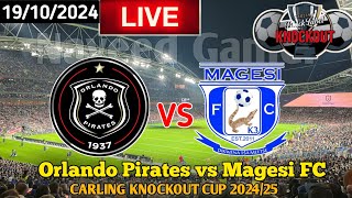 Orlando Pirates Vs Magesi FC Live Match Today [upl. by Gildas634]