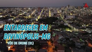 Entardecer em DivinópolisMG Bairro São José  Vôo 001 drone dronevideo divinopolis dji [upl. by Storm201]