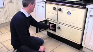 How to operate a wood  multi fuel Rayburn cooker stove and keep it in all night [upl. by Chloras410]