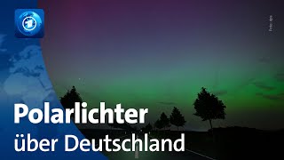 PolarlichterSpektakel Stärkster Sonnensturm seit 20 Jahren [upl. by Tila]