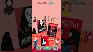 PERSEPOLIS a visual graphic novel by Marjane Satrapi literature persepolis marjanesatrapi [upl. by Ligetti]