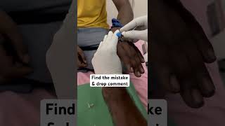 Cannula insertion of male patient nurses cannula subscribe shorts doctor neet mbbsbscnursing [upl. by Barabas]