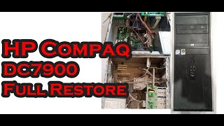 HP Compaq DC7900 Full Restore [upl. by Dutchman186]