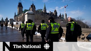 Ottawa police ask for reinforcement as courts silence horns [upl. by Enyawal490]