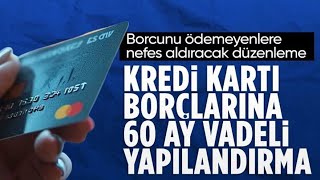 KREDİ KARTI BORÇLARINA YAPILANDIRMA KREDİLİ MEVDUAT HESAPLARI PATLADI VATANDAŞ ZOR DURUMDA [upl. by Gerger]